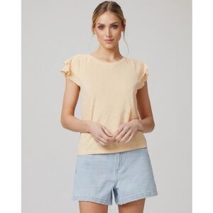 Paige Orange Linnea Tee